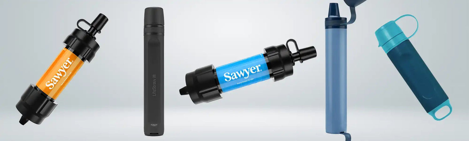 Wat is het verschil tussen de Sawyer Mini en Lifestraw Peak Personal/Solo - Goedvoorbereid.nl