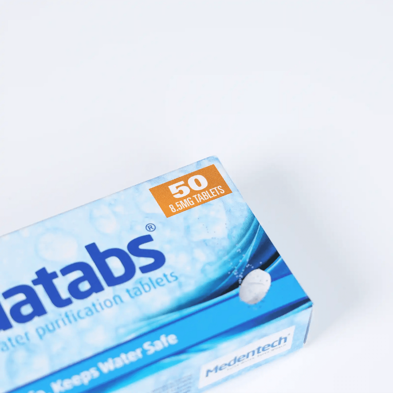 Aquatabs waterzuiveringstabletten 50 stuks - Goedvoorbereid.nl