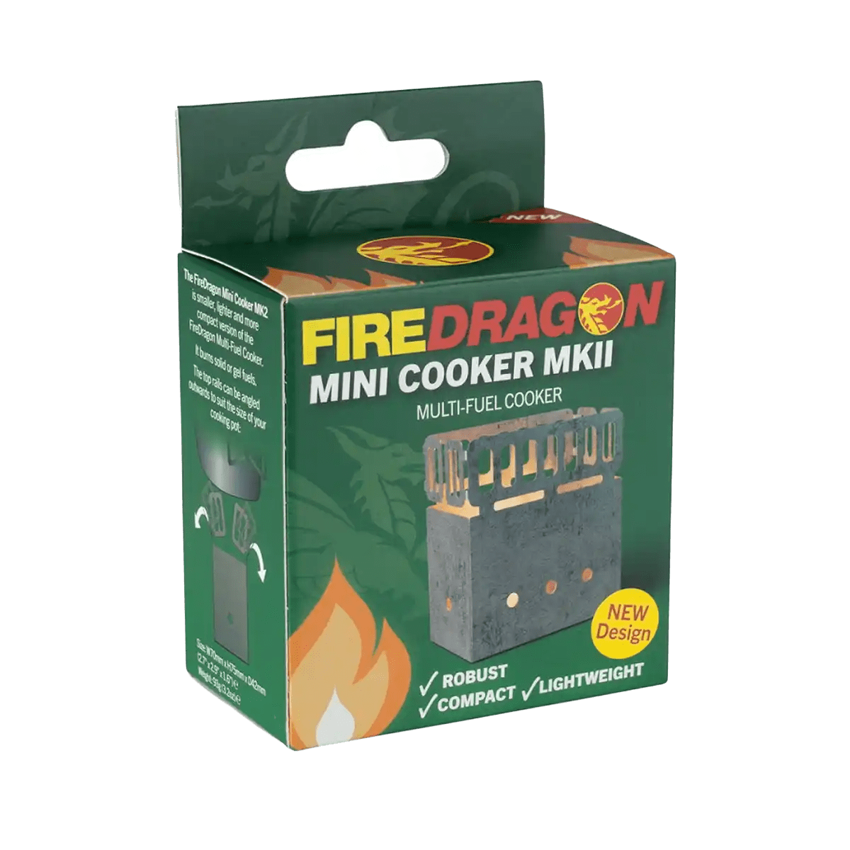 BCB Fire Dragon Mini Cooker MK2 - Goedvoorbereid.nl