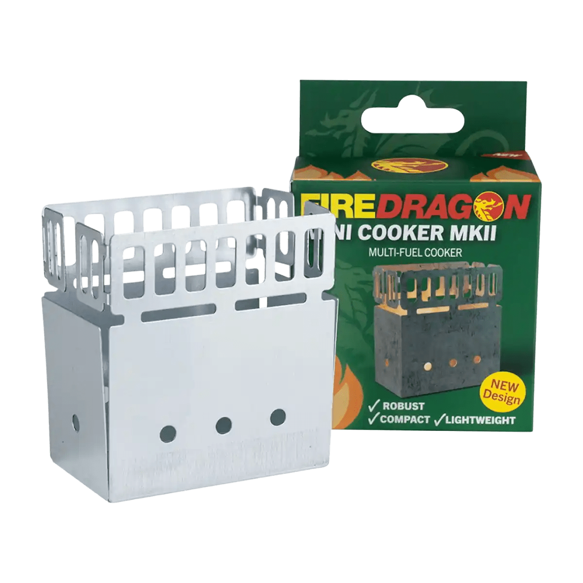 BCB Fire Dragon Mini Cooker MK2 - Goedvoorbereid.nl