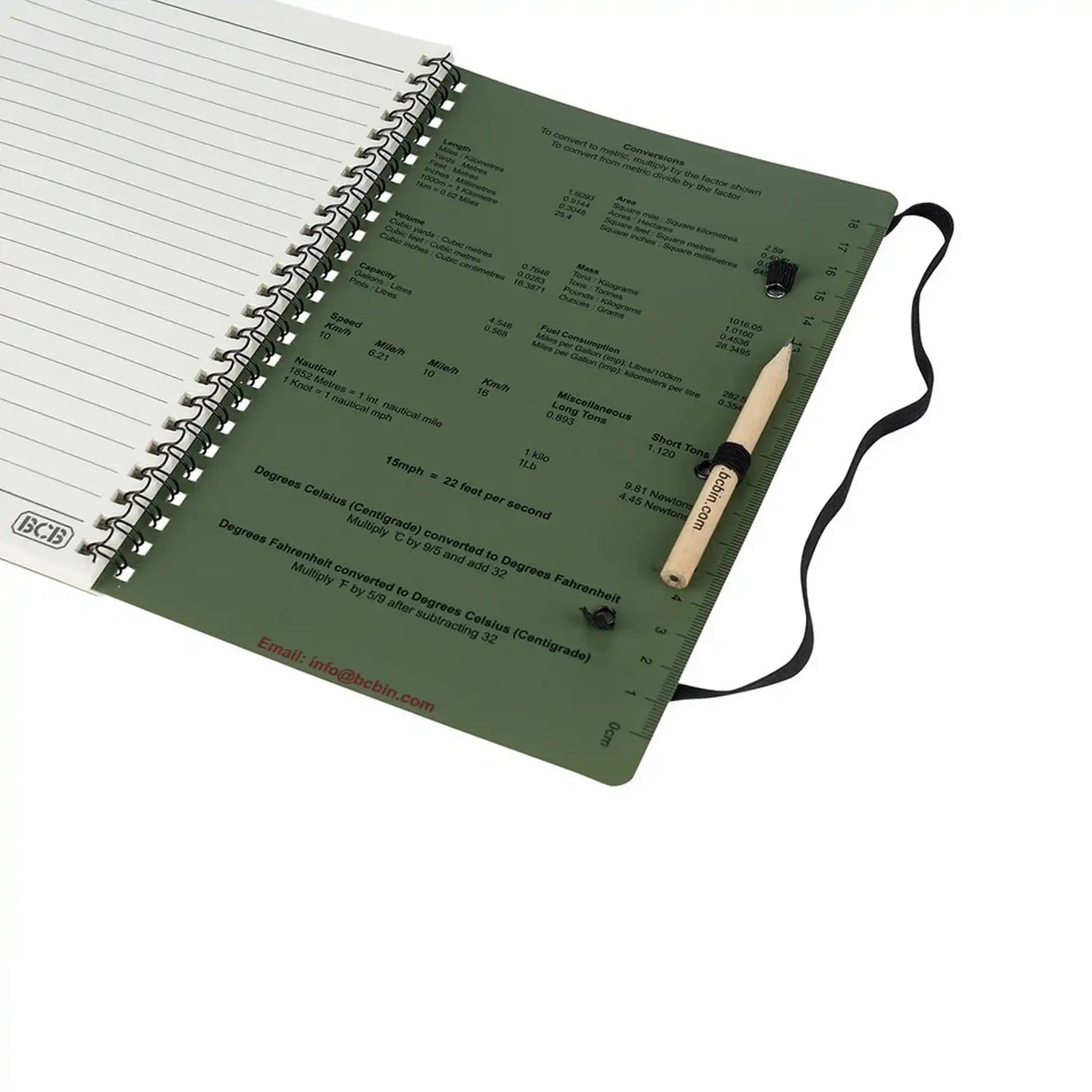 BCB Waterproof notitieblok - Goedvoorbereid.nl