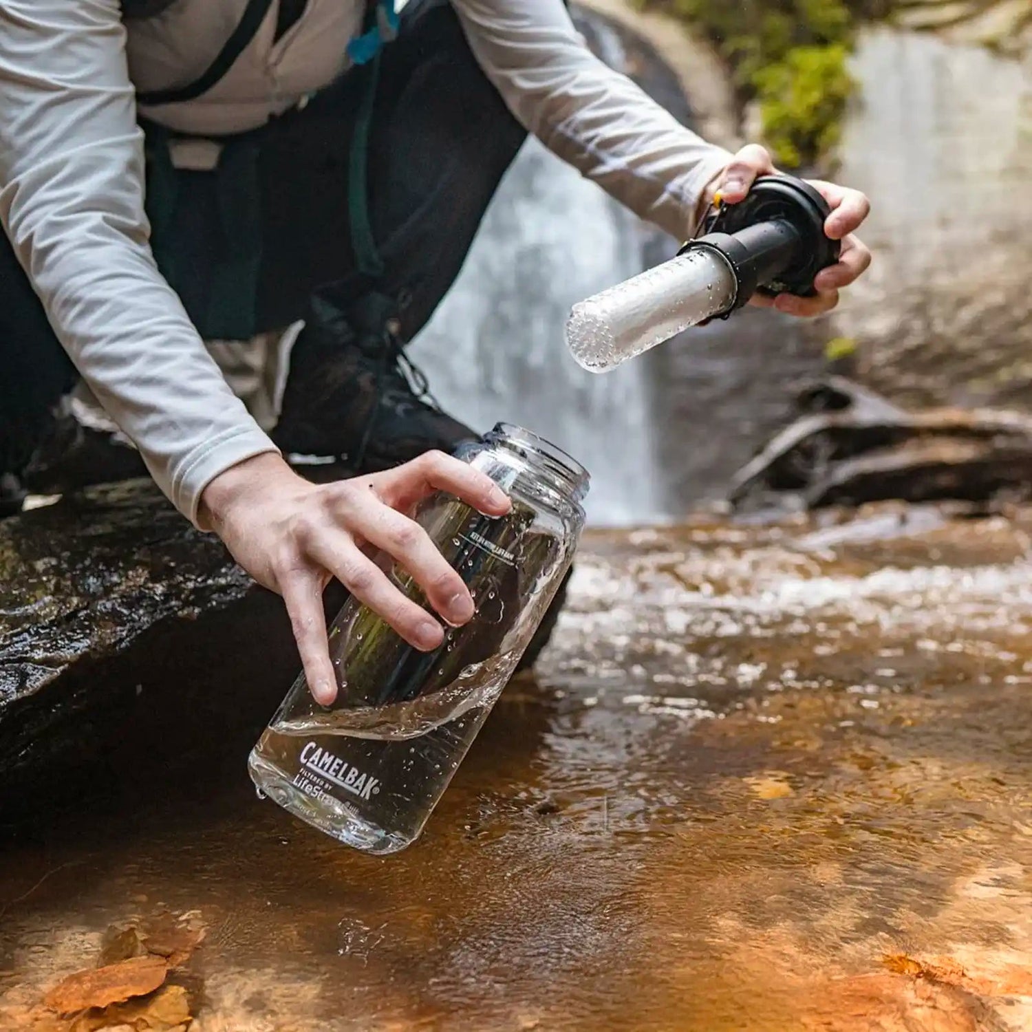 Camelbak Eddy+ 1 L filtered by LifeStraw - Clear - Goedvoorbereid.nl