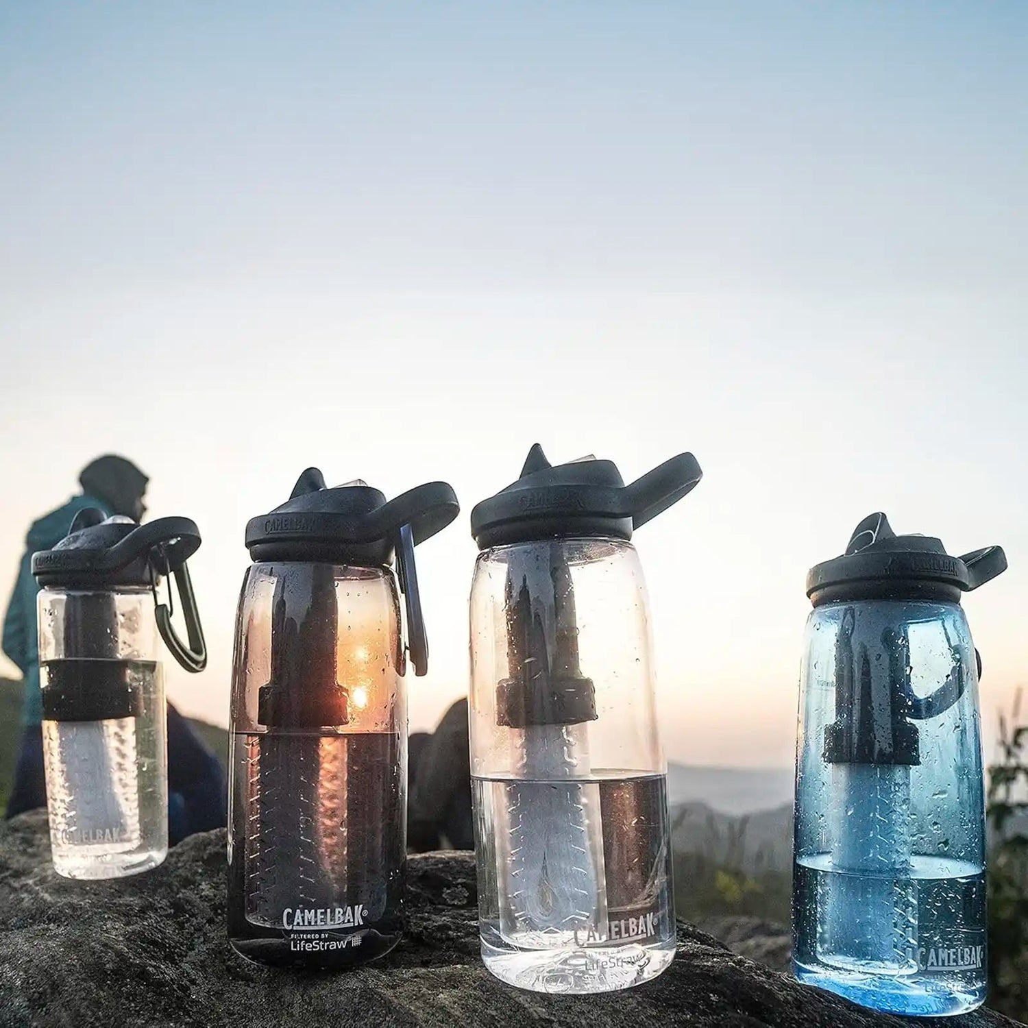 Camelbak Eddy+ 1 L filtered by LifeStraw - True Blue - Goedvoorbereid.nl