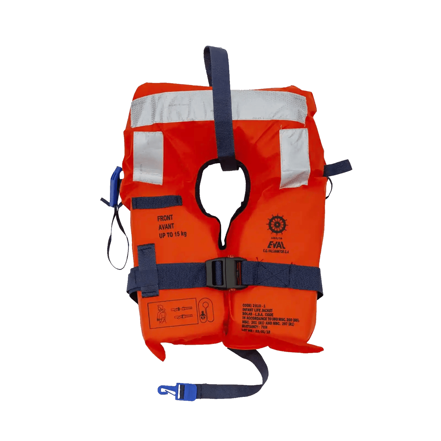 Eval Reddingsvest zuigeling (baby) - Goedvoorbereid.nl