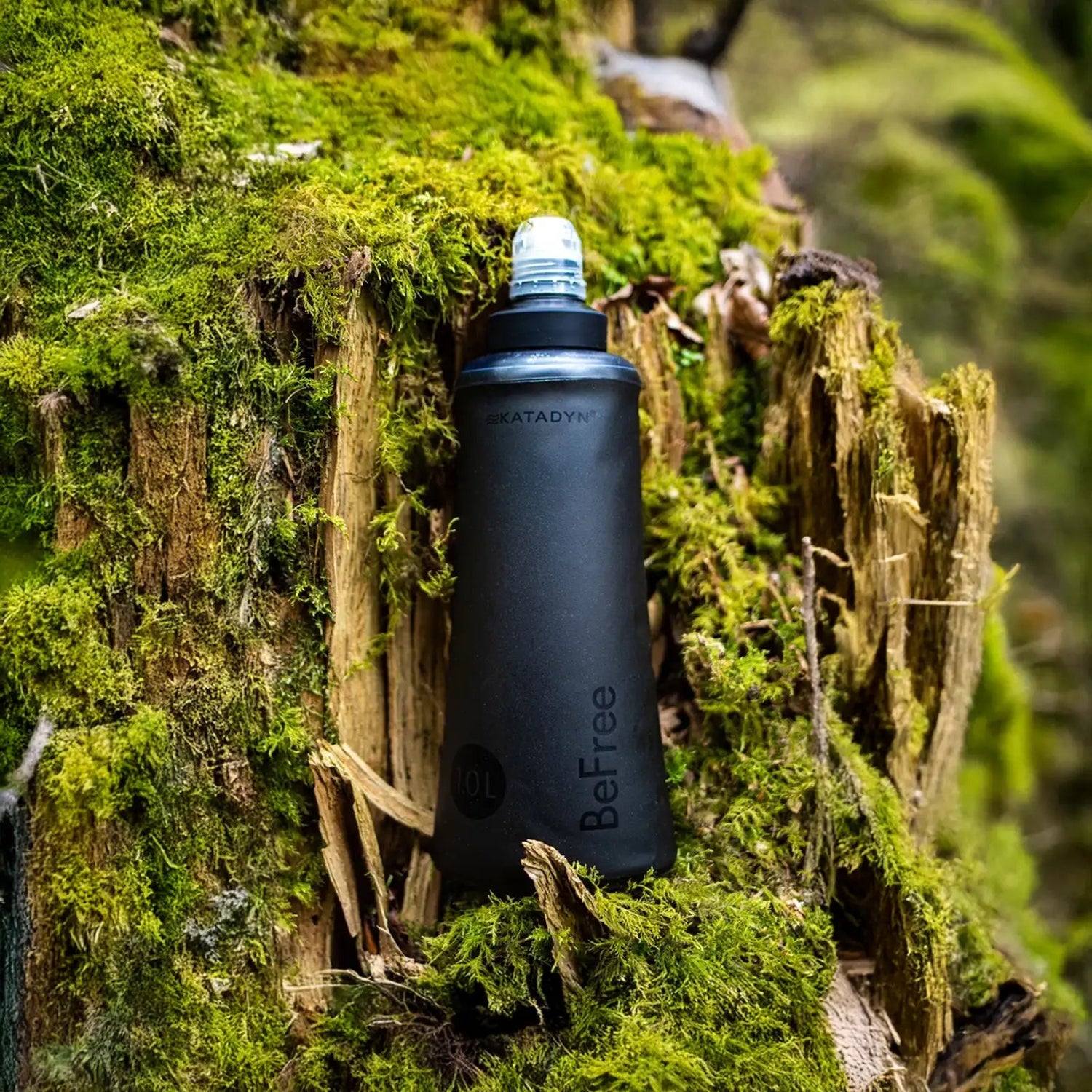 Katadyn BeFree 1L waterfles incl. filter zwart - Goedvoorbereid.nl