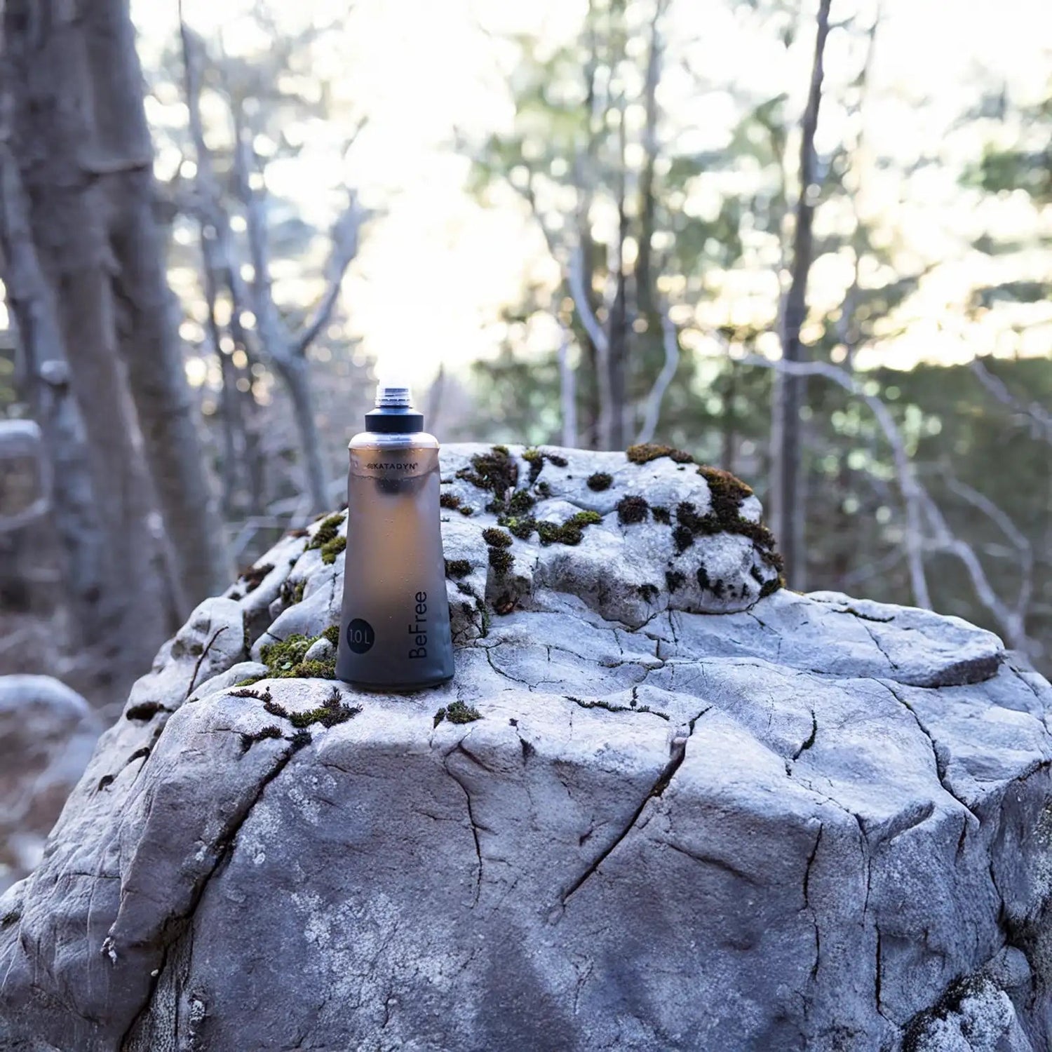 Katadyn BeFree 1L waterfles incl. filter zwart - Goedvoorbereid.nl