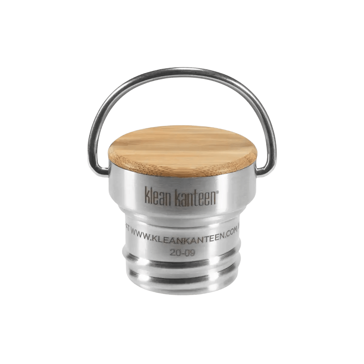 Klean Kanteen Drinkfles Reflect met bamboedop 800ml - Goedvoorbereid.nl