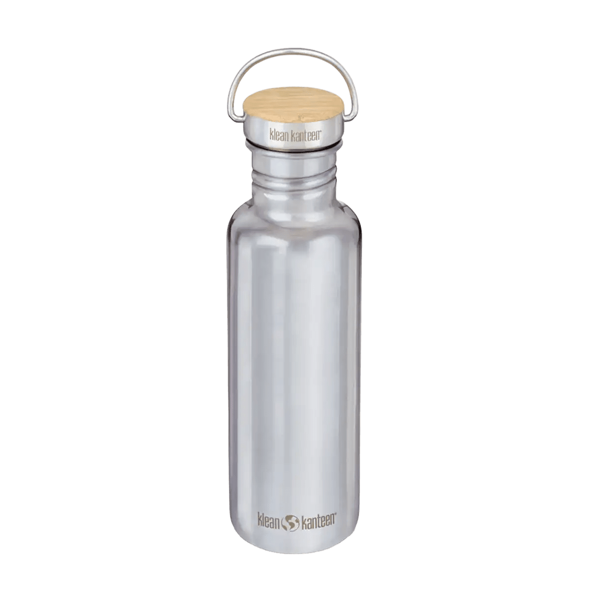 Klean Kanteen Drinkfles Reflect met bamboedop 800ml - Goedvoorbereid.nl