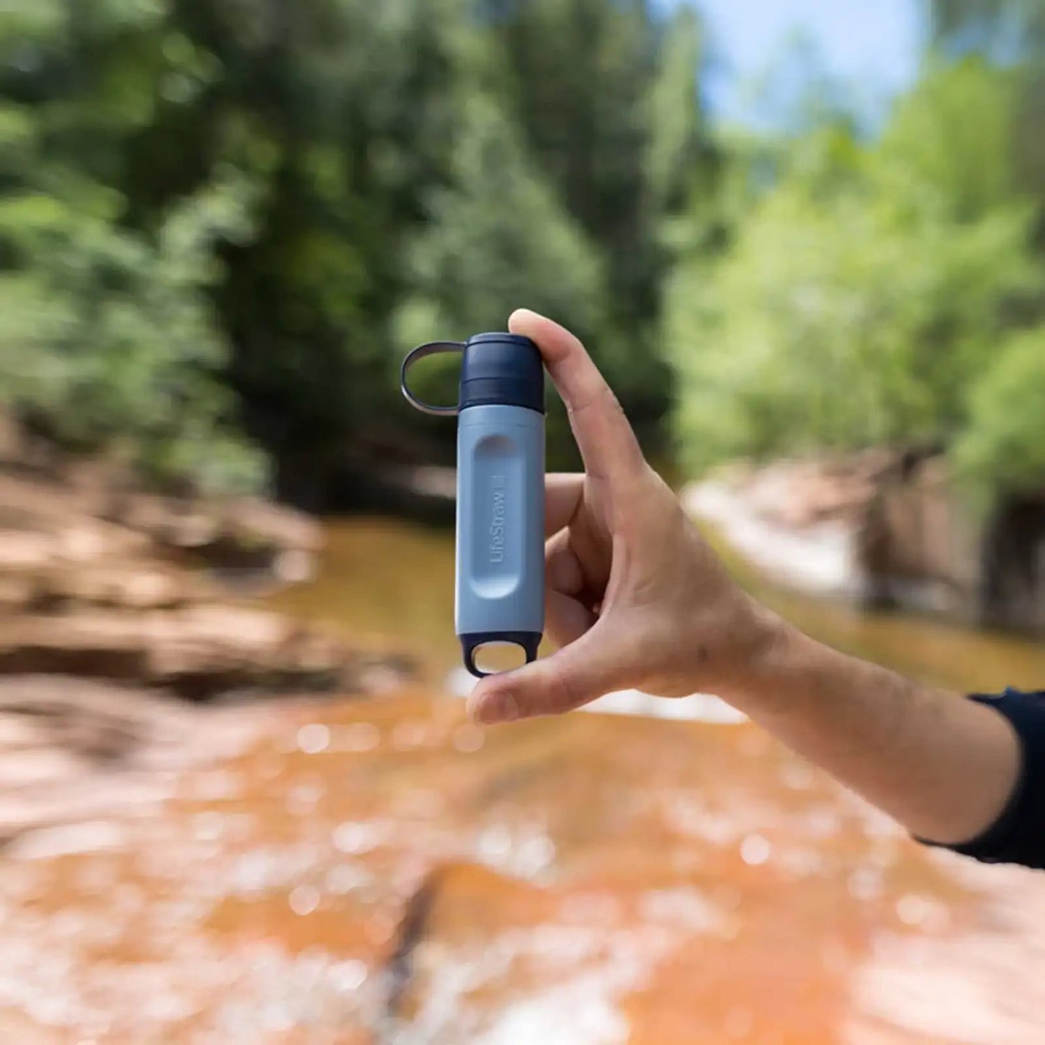 LifeStraw Peak Series Solo Blue Rasperry - Goedvoorbereid.nl