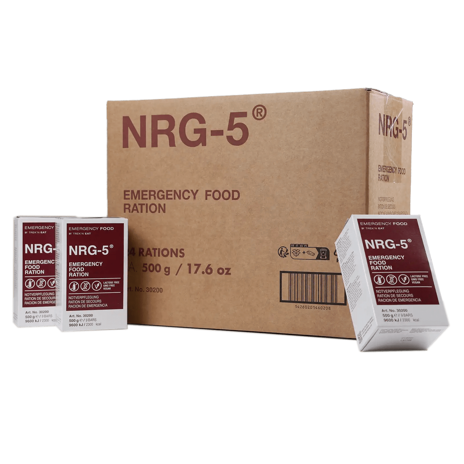 NRG - 5 Noodrantsoen doos 24x500 gram - Goedvoorbereid.nl