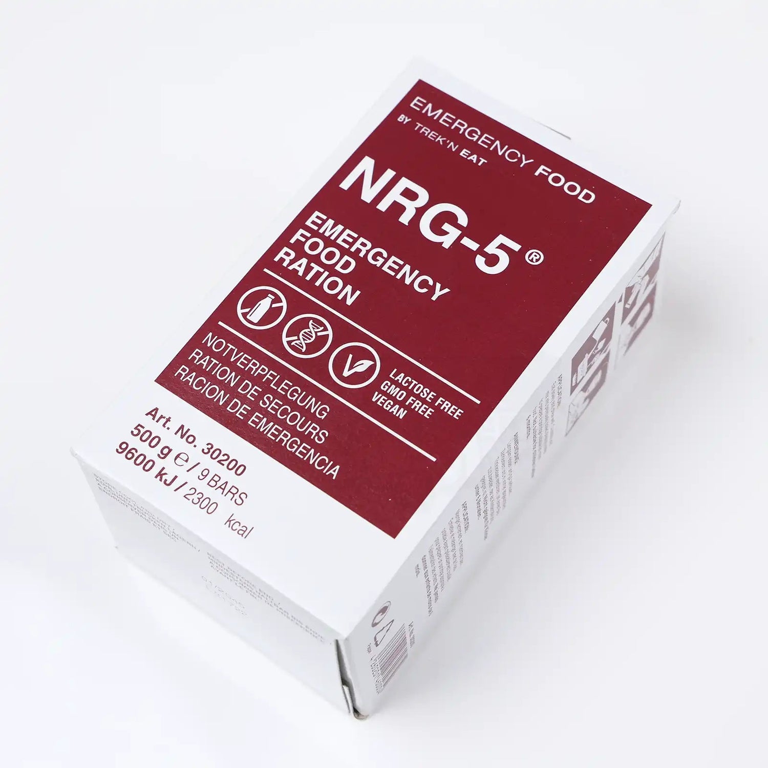 NRG - 5 Noodrantsoen doos 24x500 gram - Goedvoorbereid.nl