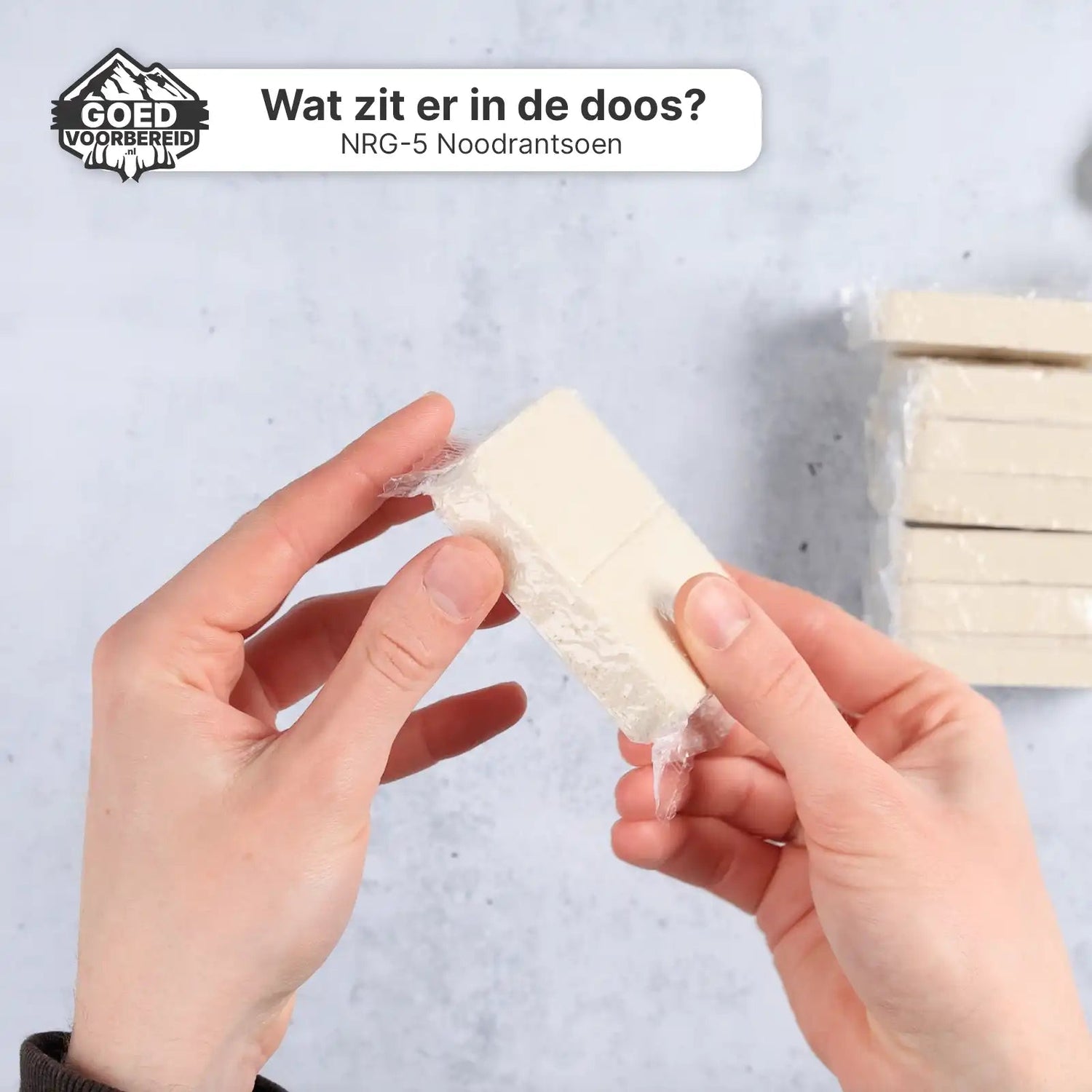 NRG - 5 Noodrantsoen doos 24x500 gram - Goedvoorbereid.nl