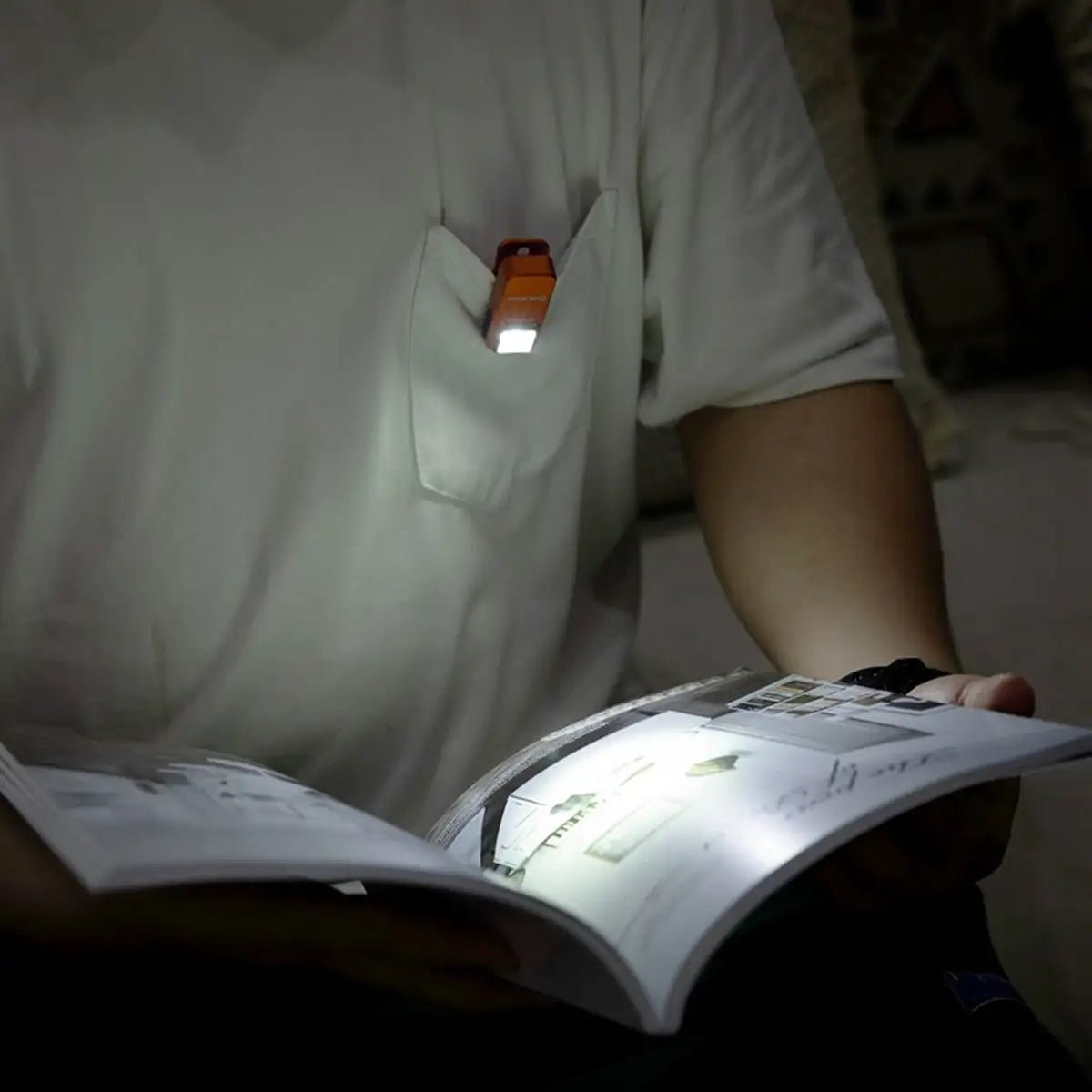 Olight Oclip Oranje - Goedvoorbereid.nl