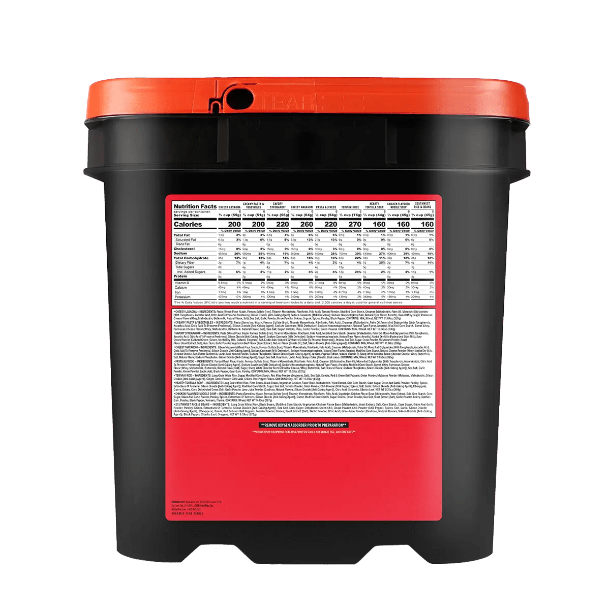 ReadyWise Variatiepakket Hoofdmaaltijden - 60 Porties 6 dagen - Goedvoorbereid.nl