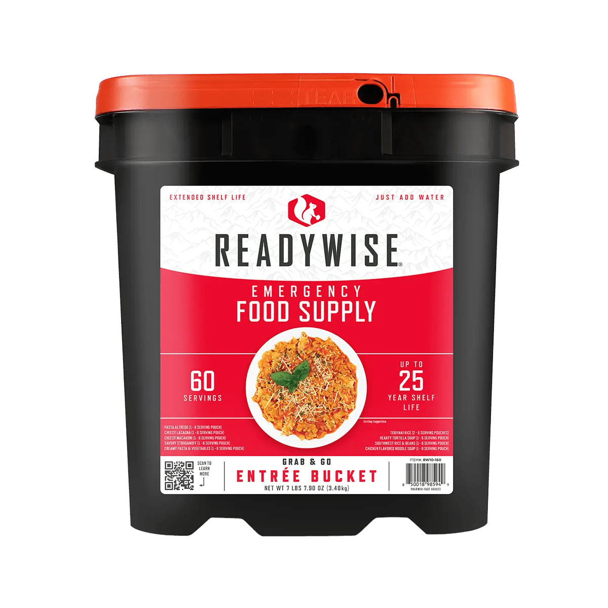 ReadyWise Variatiepakket Hoofdmaaltijden - 60 Porties 6 dagen - Goedvoorbereid.nl