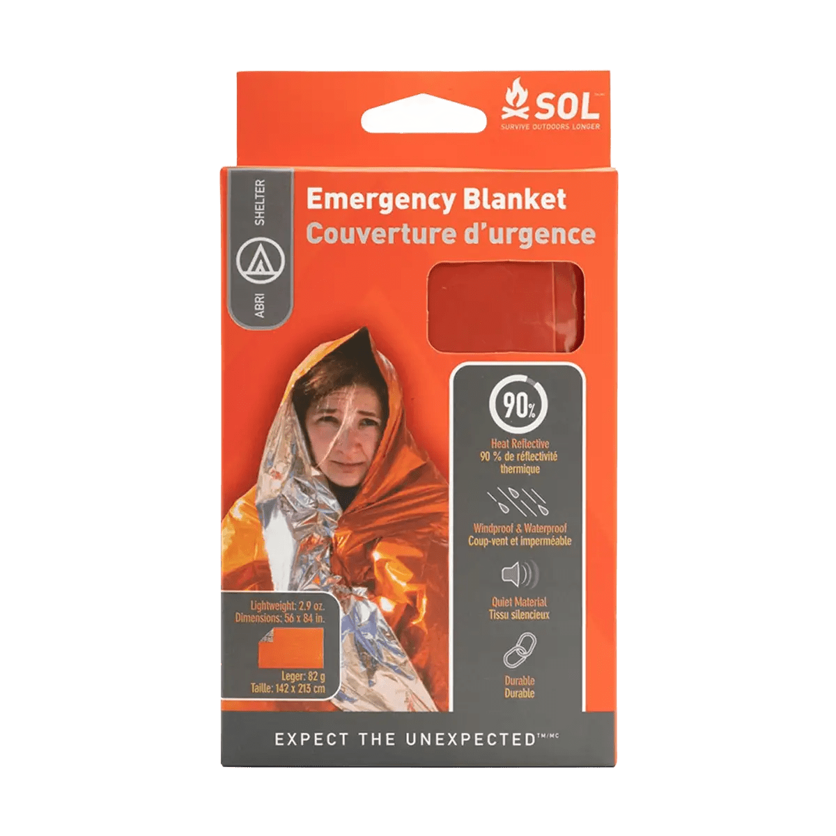 S.O.L. Emergency Blanket - Goedvoorbereid.nl