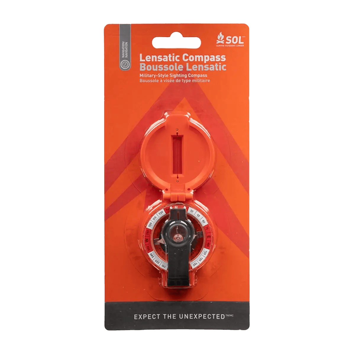 S.O.L. Lensatic Compass - Goedvoorbereid.nl