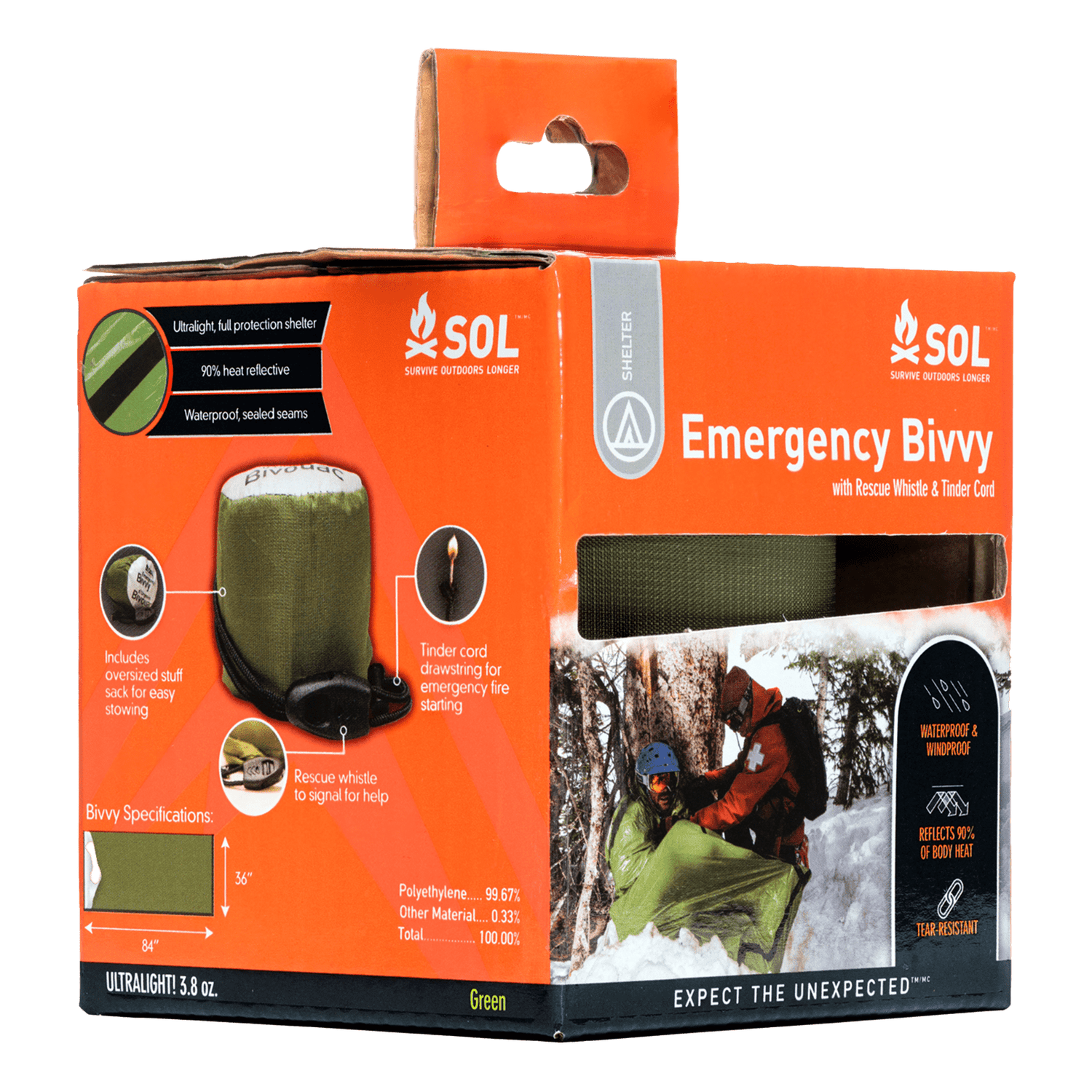 S.O.L. Noodbivakzak OD Groen - Goedvoorbereid.nl