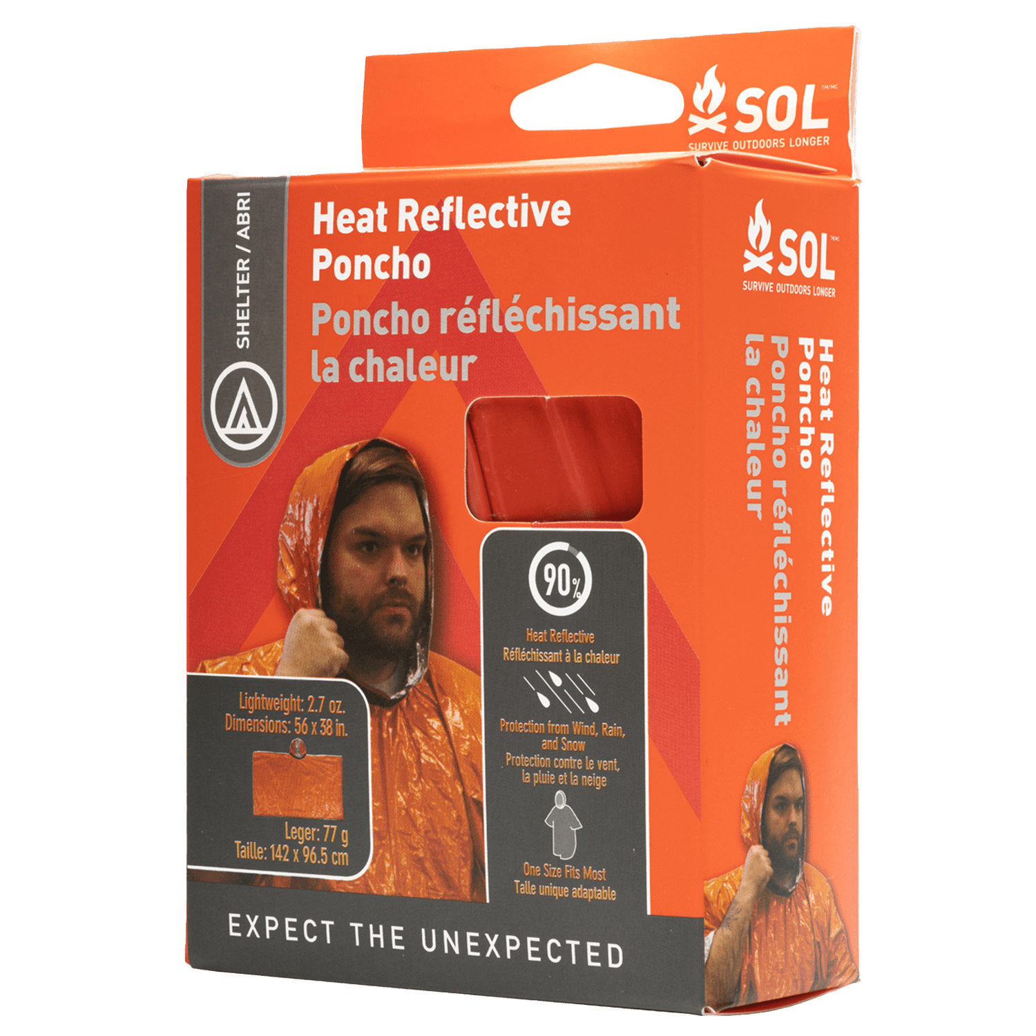 S.O.L. Thermische Poncho - Goedvoorbereid.nl