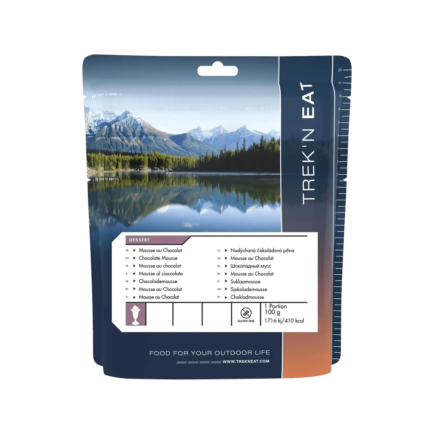 Trek 'n Eat Chocolademousse nagerecht 100g - Goedvoorbereid.nl