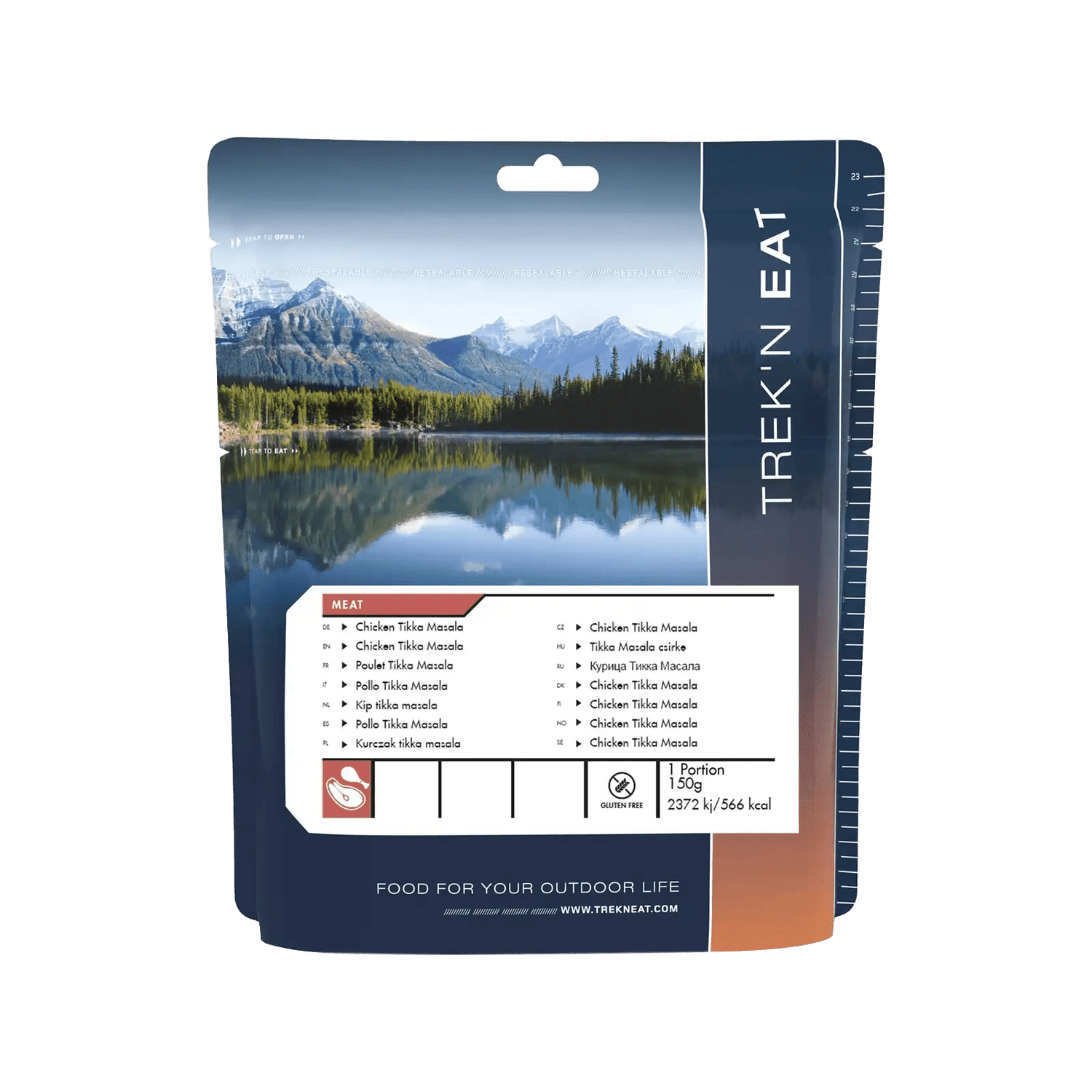 Trek 'n Eat Kip Tikka Masala 150g - Goedvoorbereid.nl