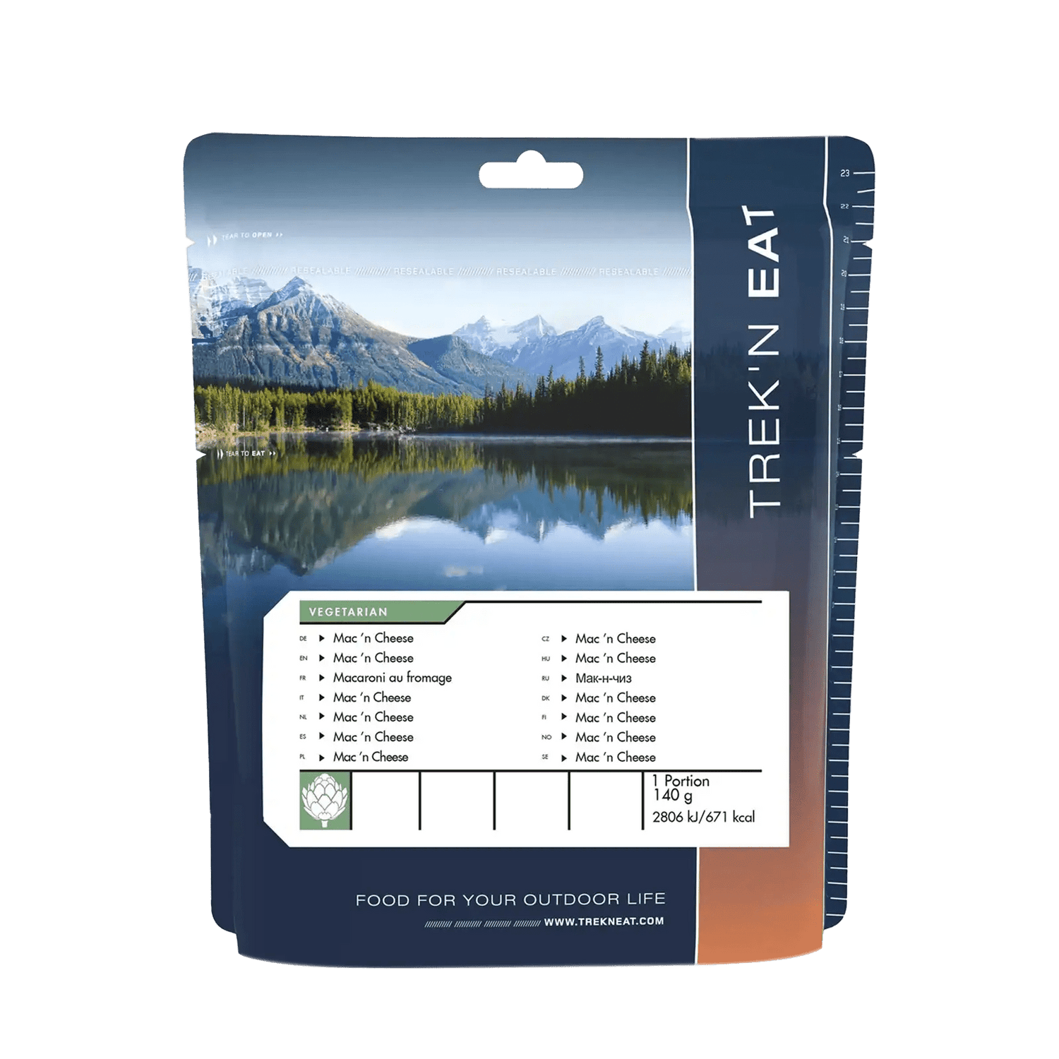Trek 'n Eat Mac 'n Cheese 140 gram - Goedvoorbereid.nl