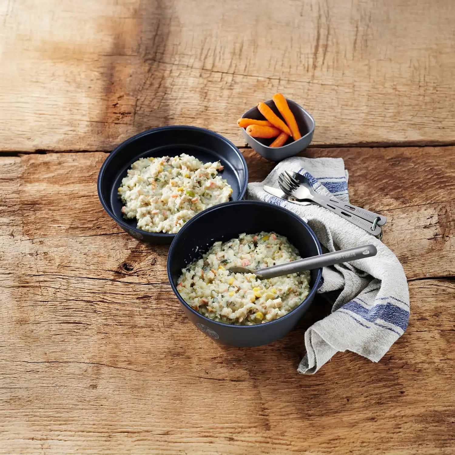 Trek 'n Eat Performance Series - Kip met groenten in roomsaus en rijst 240g - Goedvoorbereid.nl