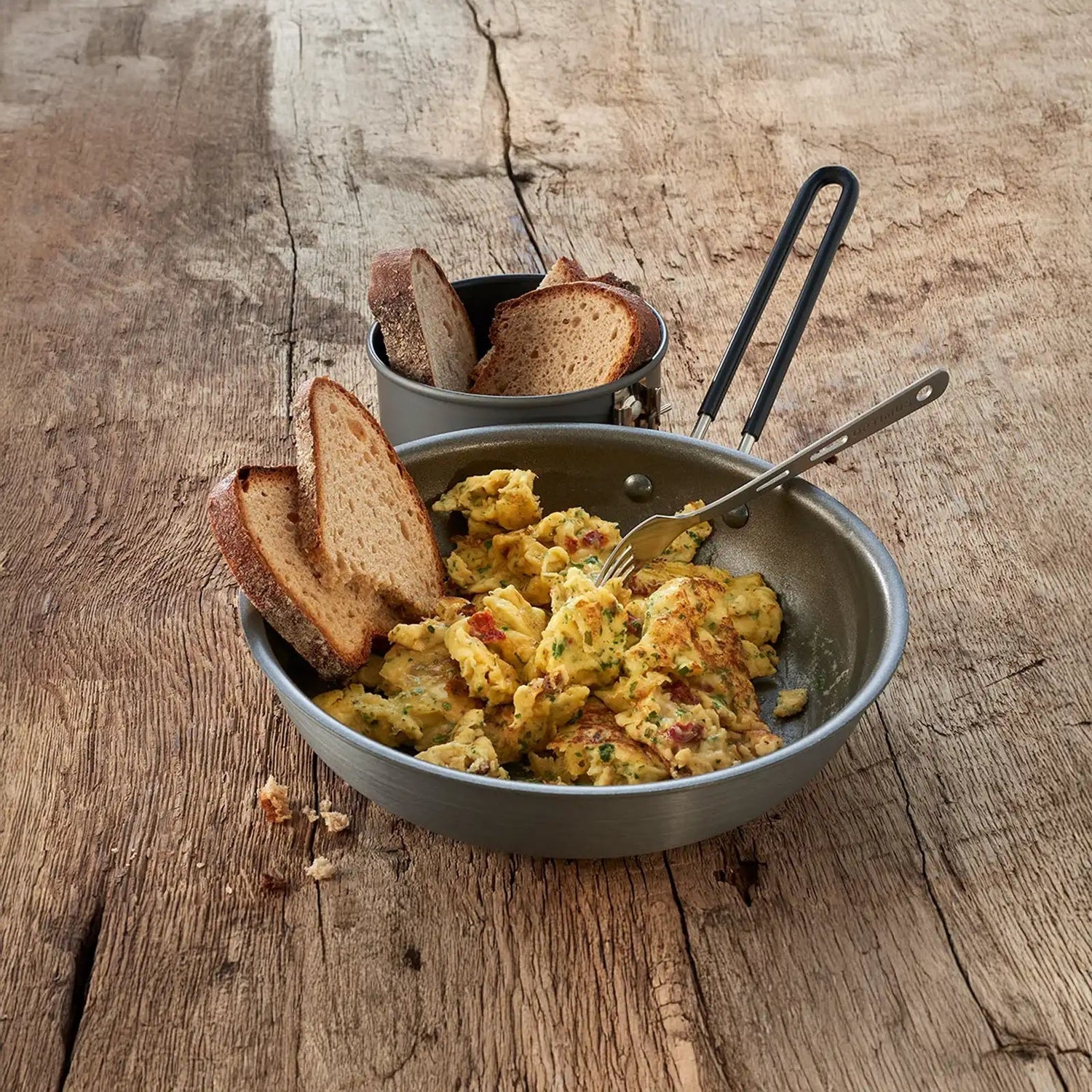 Trek 'n Eat Roerei met uien - Scrambled Eggs 125g - Goedvoorbereid.nl