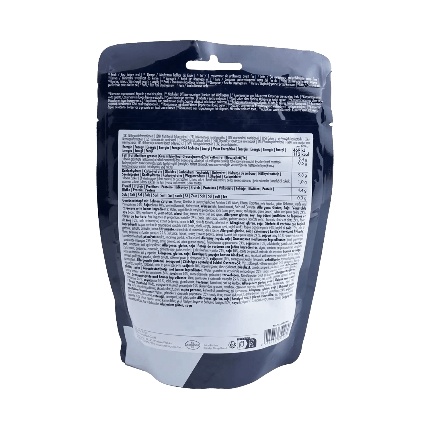 Trek 'n Eat RTE Series - Groentestoofpotje met bonen 350g - Goedvoorbereid.nl