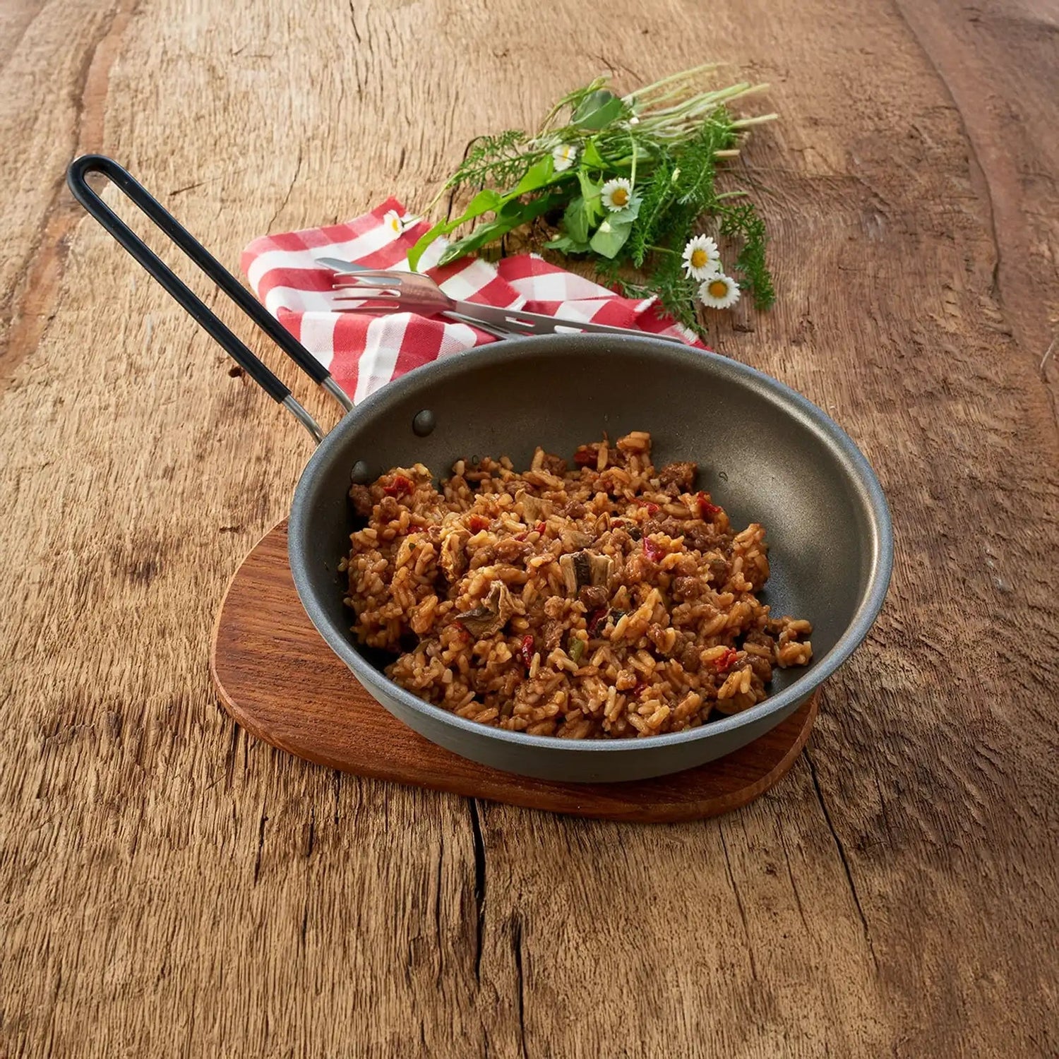 Trek 'n Eat Rundvlees Stroganoff met rijst - Beef Stroganoff 160g - Goedvoorbereid.nl