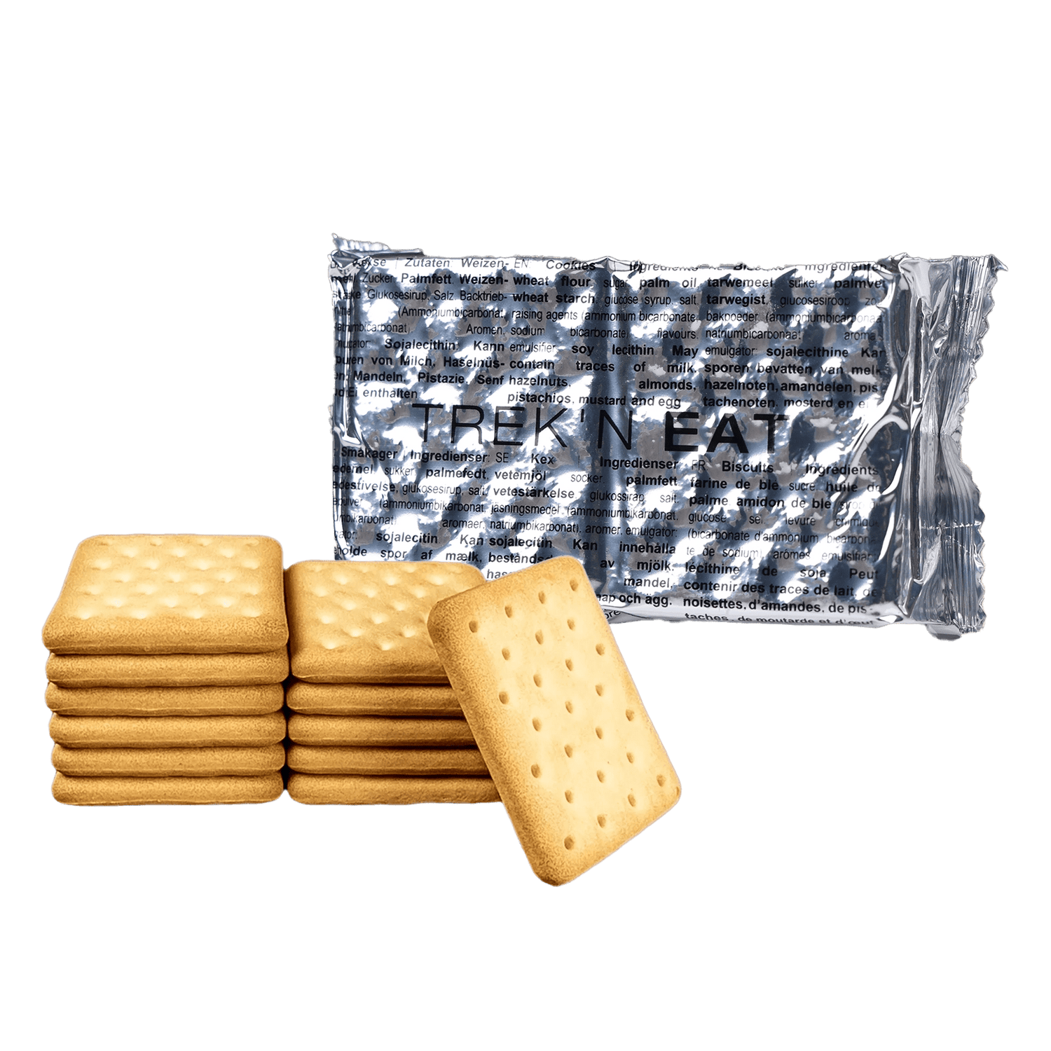 Trek'n Eat Trekking Biscuits 90x125 gram 1 doos - Goedvoorbereid.nl