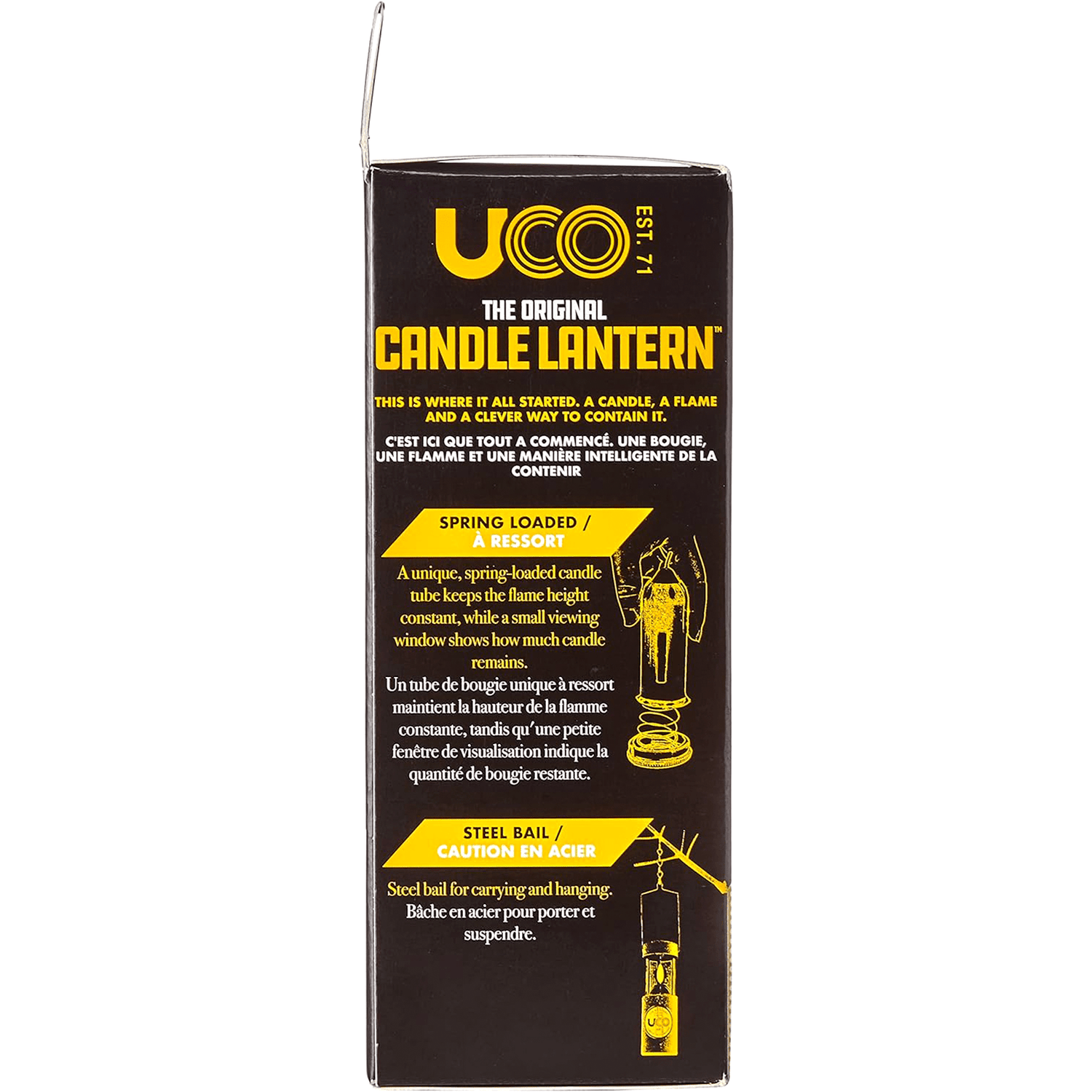 UCO Original Candle Lantern Aluminium (Kaars lantaarn) - Goedvoorbereid.nl
