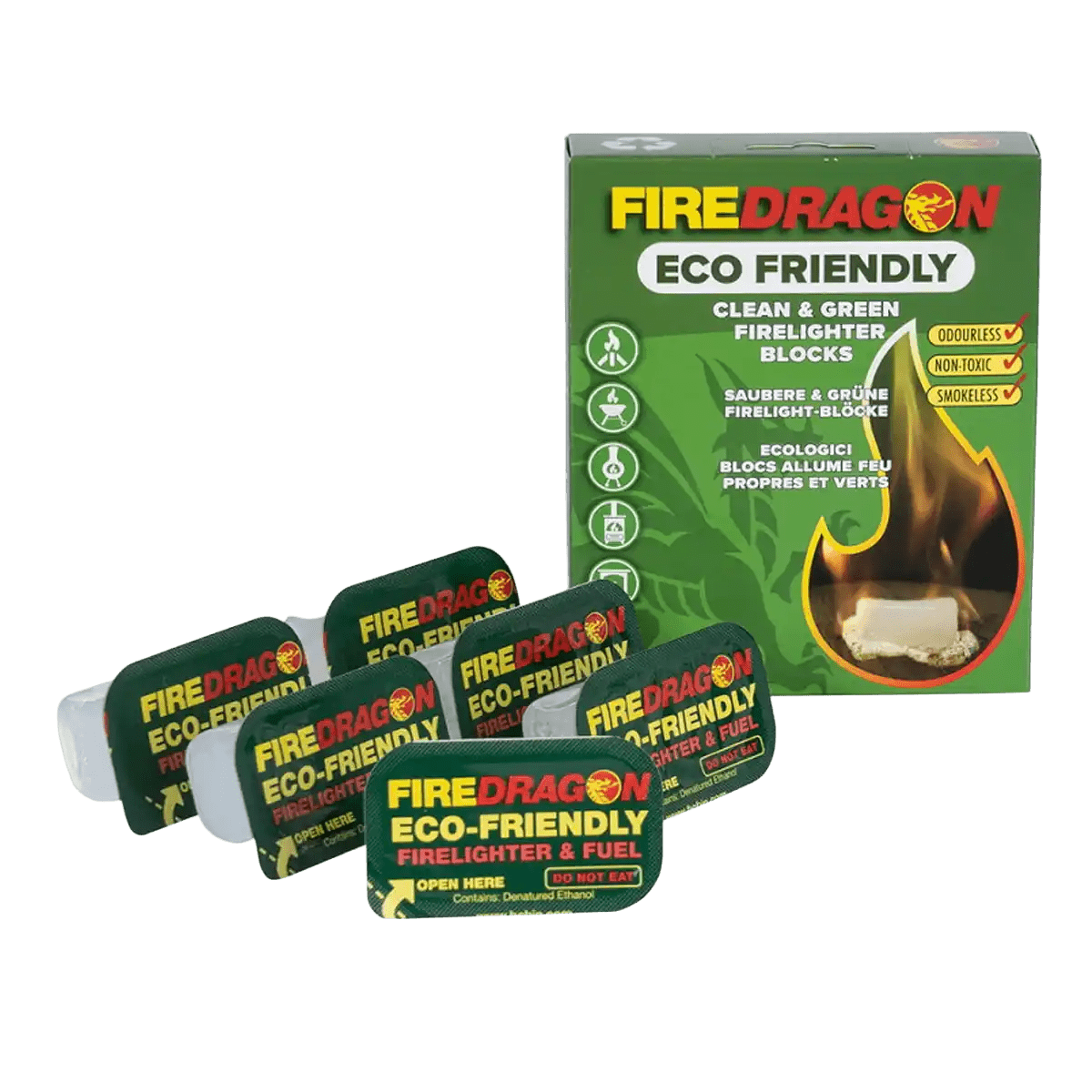 BCB fire dragon solid fuel (set van 6) - Goedvoorbereid.nl