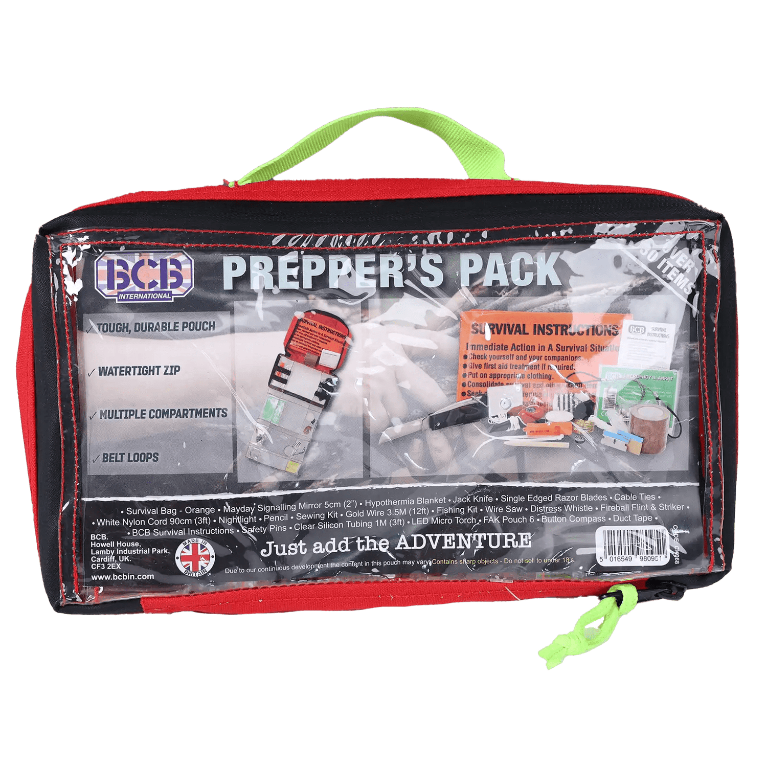 BCB Prepper's pack CK068 - Goedvoorbereid.nl