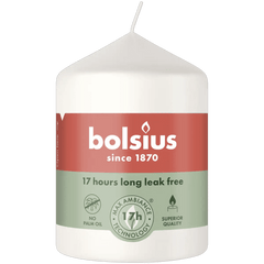 Bolsius Stompkaars 80/58 Cloudy White - Goedvoorbereid.nl