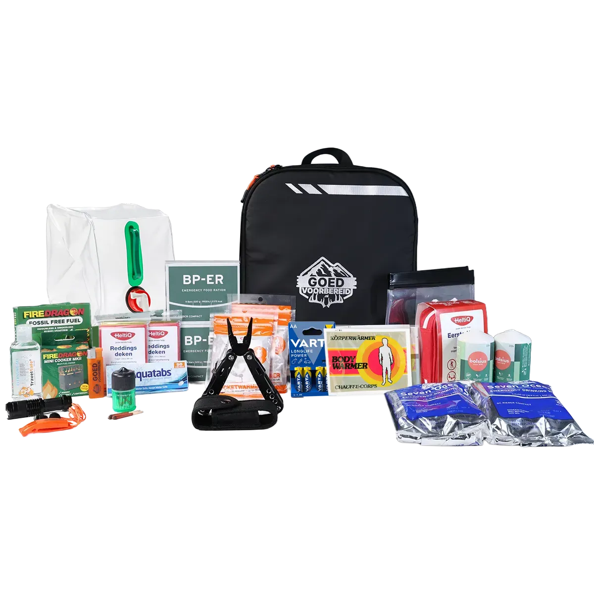 Goedvoorbereid.nl Noodpakket Essential - Goedvoorbereid.nl