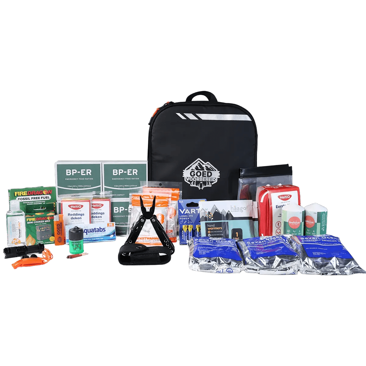 Goedvoorbereid.nl Noodpakket Essential - Goedvoorbereid.nl