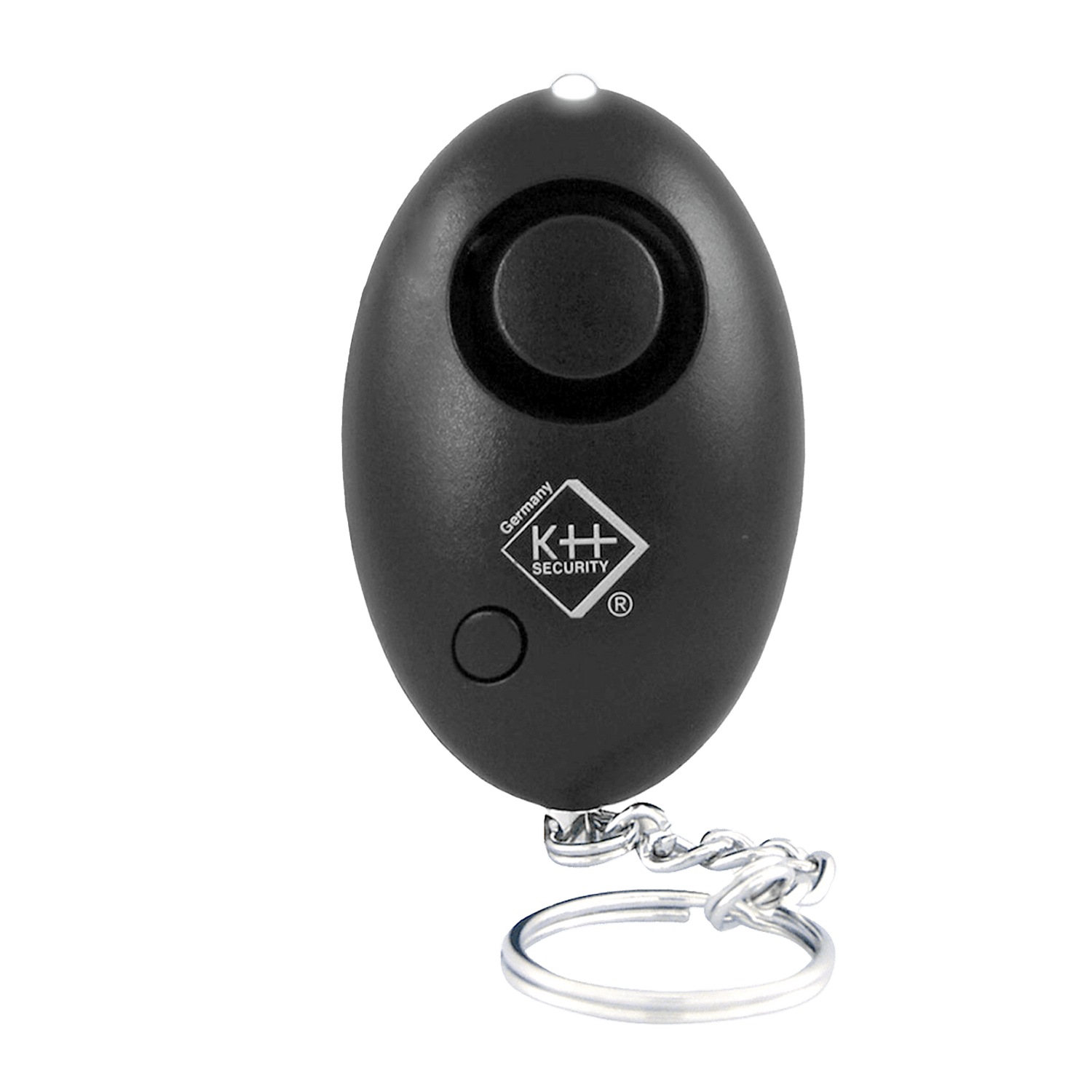 KH Security Sleutelhanger alarm met LED licht (zwart) - Goedvoorbereid.nl