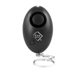KH Security Sleutelhanger alarm met LED licht (zwart) - Goedvoorbereid.nl
