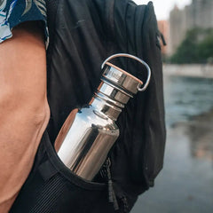 Klean Kanteen Drinkfles Reflect met bamboedop 800ml - Goedvoorbereid.nl