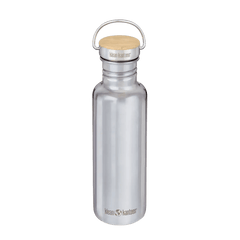 Klean Kanteen Drinkfles Reflect met bamboedop 800ml - Goedvoorbereid.nl
