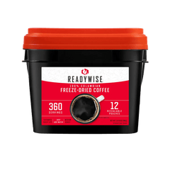 ReadyWise Freeze - dried koffie 360 porties - Goedvoorbereid.nl