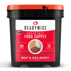 ReadyWise Noodrantsoen Vlees & Rijst - 80 Porties 13 dagen - Goedvoorbereid.nl