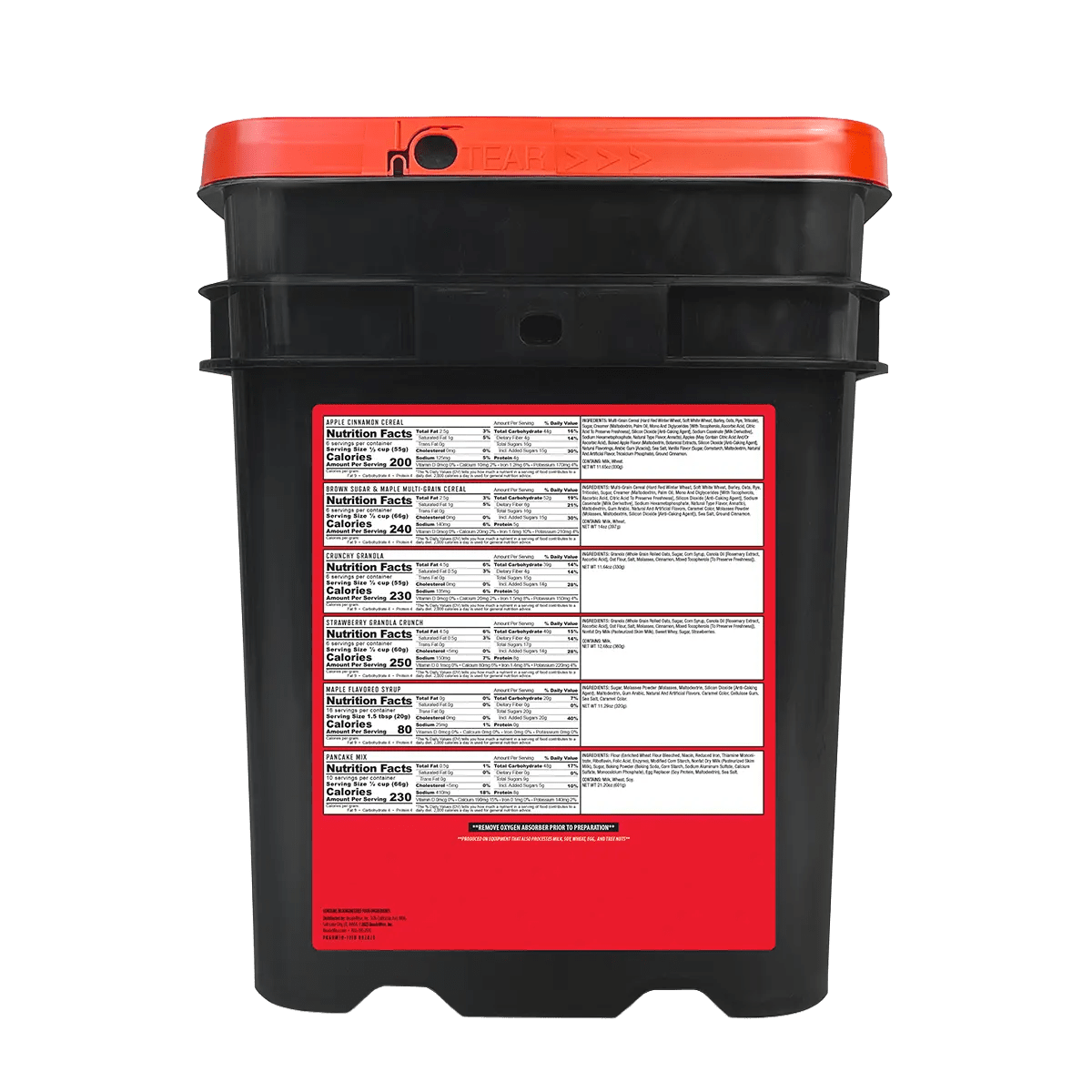 ReadyWise Variatiepakket Ontbijt - 120 Porties 13 dagen - Goedvoorbereid.nl