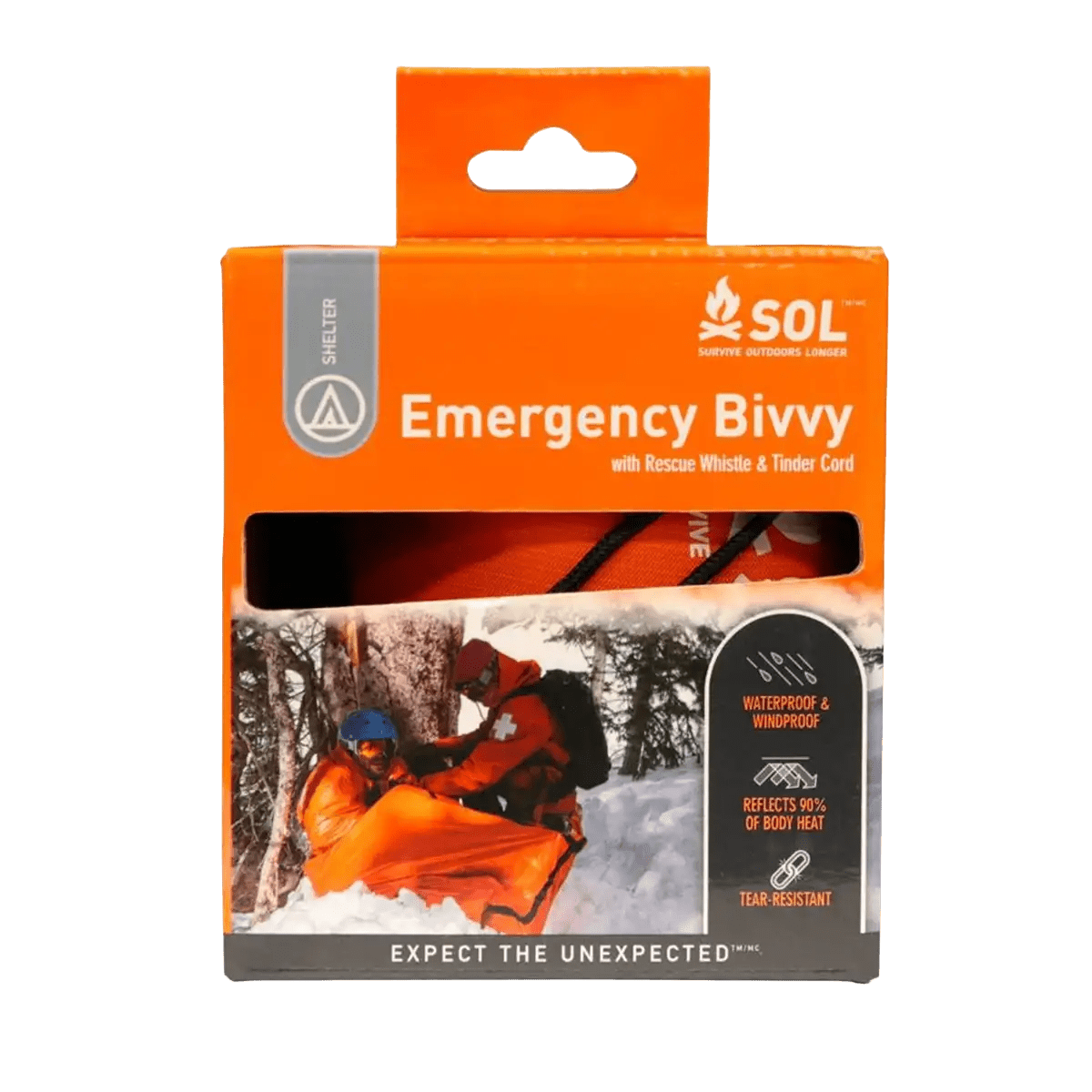 S.O.L. Noodbivakzak Oranje - Goedvoorbereid.nl