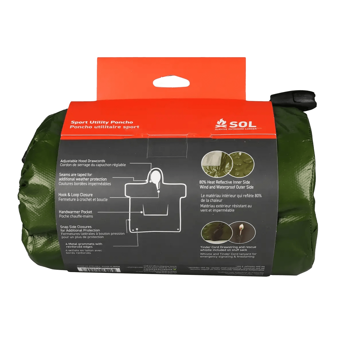 S.O.L. Sport Utility Poncho - Goedvoorbereid.nl