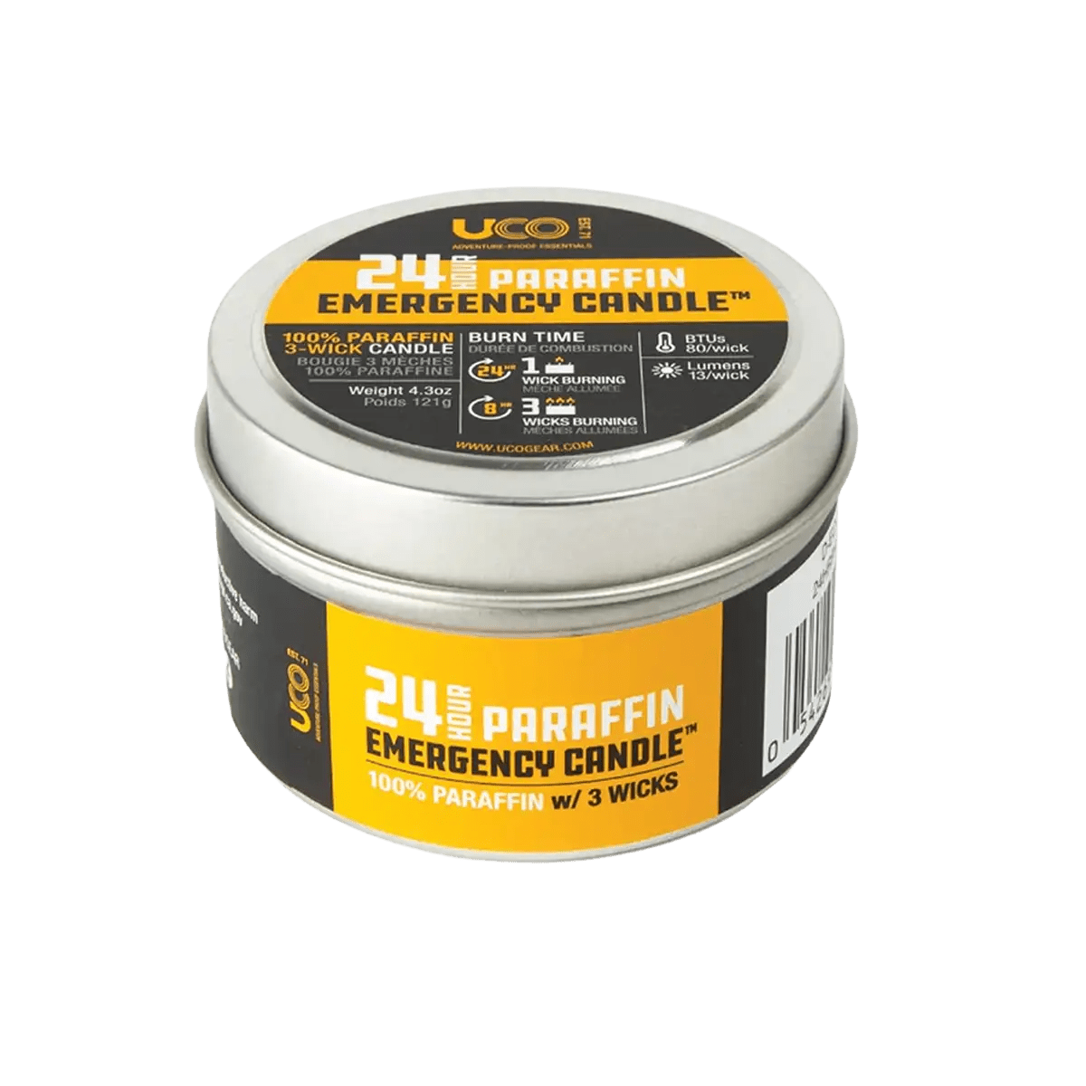 UCO Noodkaars Paraffin (24 uur) - Goedvoorbereid.nl