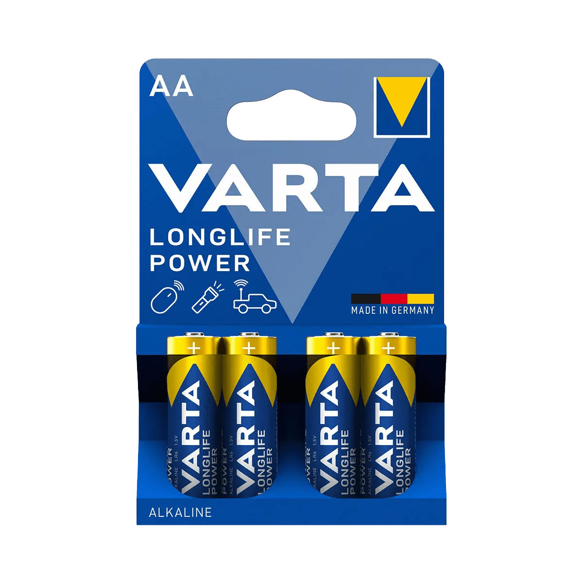 Varta AA batterijen (4 pack) - Goedvoorbereid.nl